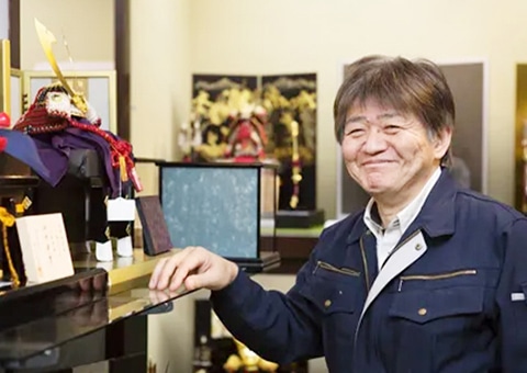 節句人形アドバイザーがサポート