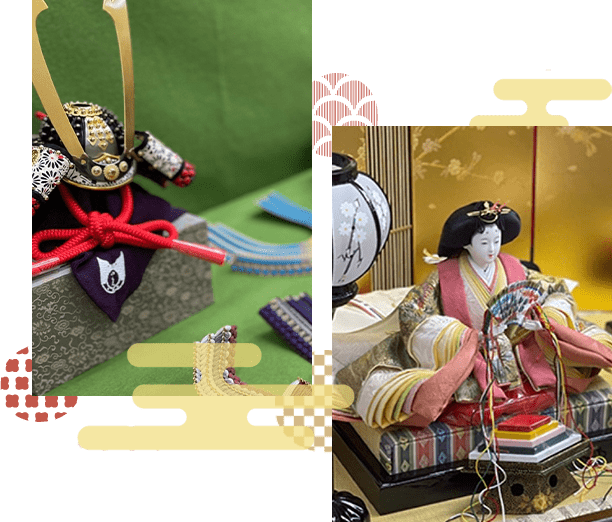 雛人形、五月人形